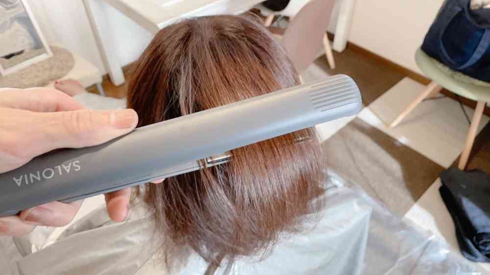 数千円の安いヘアアイロンで仕上げたヘアスタイル