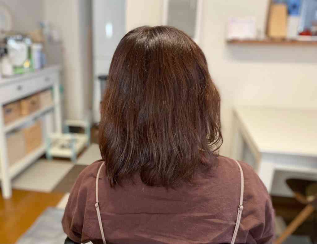 レプロナイザー7Dで仕上げたヘアスタイル