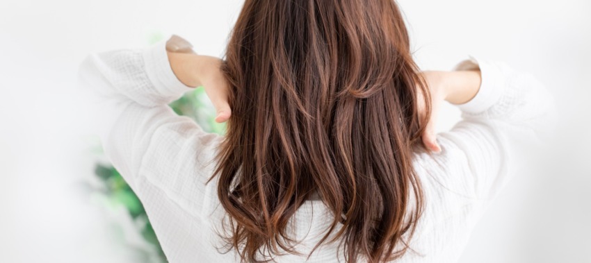 ロングヘアーの女性